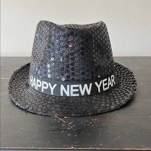 Sequin Happy New Year Hat